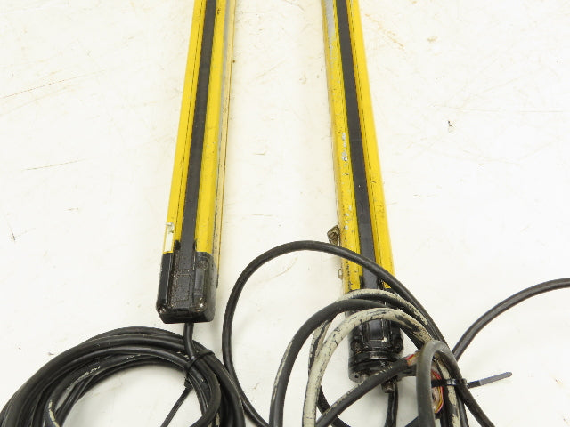 Keyence GL-R72H-T GL-R72H-R Safety Light Curtain Set Receiver & Transmitter