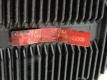 Okuma BL-MC150J-20SB AC Servo Motor 3kW 2000 RPM 133V 3PH Encoder ER-JF-7200D