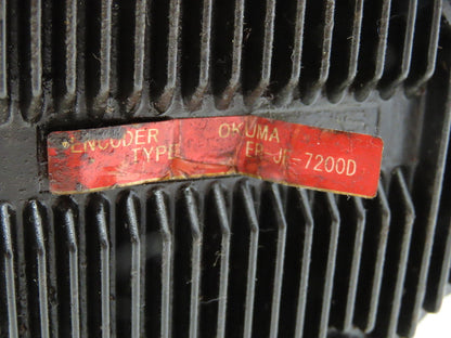 Okuma BL-MC150J-20SB AC Servo Motor 3kW 2000 RPM 133V 3PH Encoder ER-JF-7200D