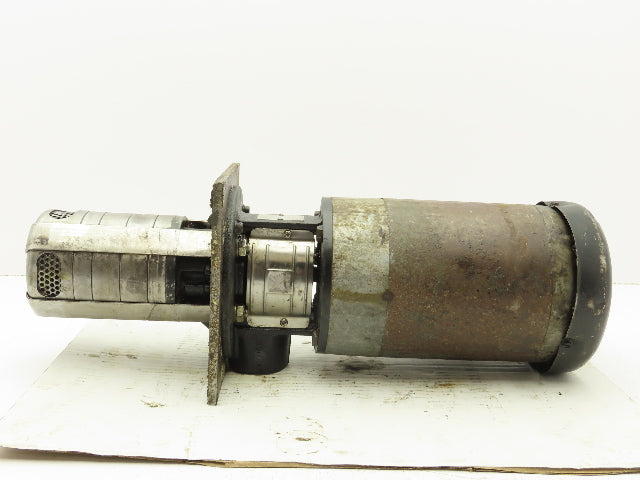 Grundfos CRK4-30 UWA-AUUV Immersion Coolant Pump 22GPM Baldor 1.5Hp 230/460V 3PH