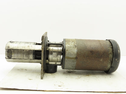 Grundfos CRK4-30 UWA-AUUV Immersion Coolant Pump 22GPM Baldor 1.5Hp 230/460V 3PH