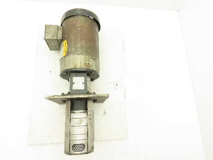 Grundfos CRK4-30 UWA-AUUV Immersion Coolant Pump 22GPM Baldor 1.5Hp 230/460V 3PH