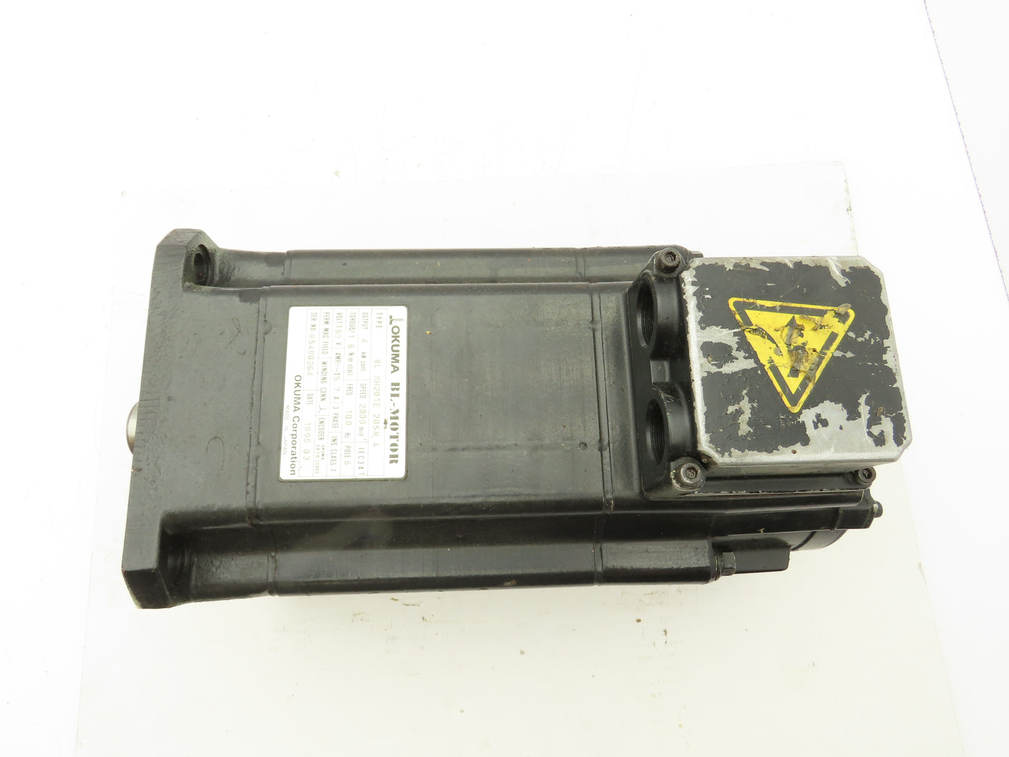 Okuma BL-MH201E-20SN-A AC Servo Motor 4kW 2000 RPM 159V 3PH Encoder ER-FC-2048D