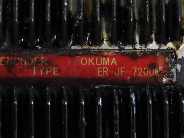 Okuma BL-MC95J-201B AC Servo Motor 2kW 2000 RPM 133V 3PH Encoder ER-JF-7200D