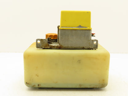 Showa LCB 4 310C Lubrication Oil Pump 0.1 L/Min 6L Tank 100V CNC Machine Oiler