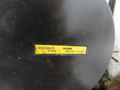 Okuma LU-15 CNC Lathe 8-Position Turret Tool Changer Servo Motor BL-MC50E-20T
