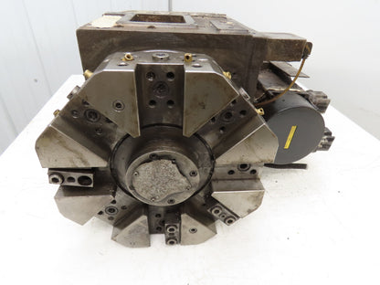 Okuma LU-15 CNC Lathe 8-Position Turret Tool Changer Servo Motor BL-MC50E-20T