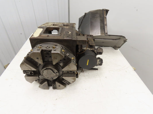 Okuma LU-15 CNC Lathe 8-Position Turret Tool Changer Servo Motor BL-MC50E-20T