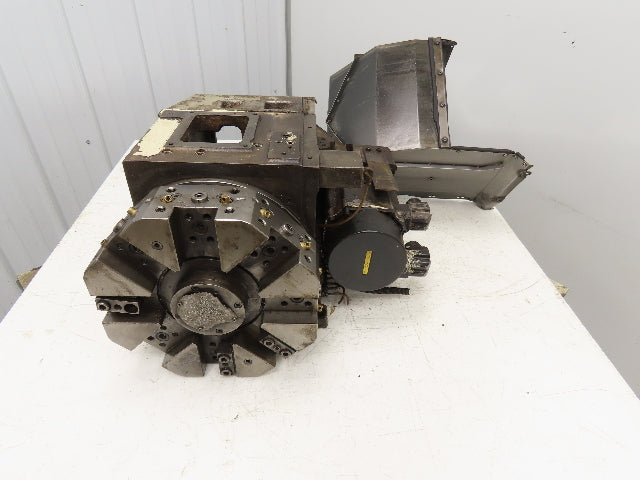 Okuma LU-15 CNC Lathe 8-Position Turret Tool Changer Servo Motor BL-MC50E-20T
