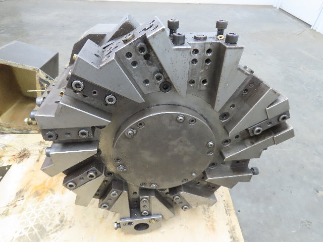 Okuma LU-15 CNC Lathe 12-Position Turret Tool Changer Servo BL-MS140E-30TN-A