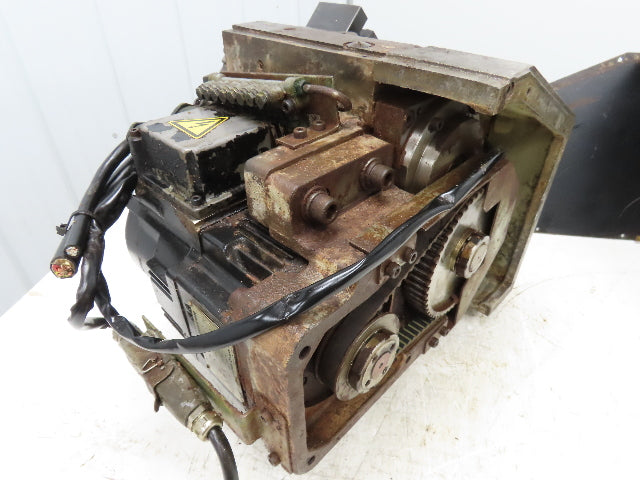Okuma LU-15 CNC Lathe 8-Position Turret Tool Changer Servo BL-MS45E 30TN-A