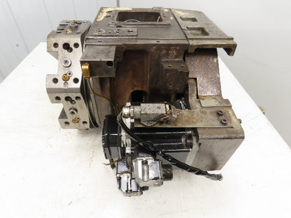 Okuma LU-15 CNC Lathe 8-Position Turret Tool Changer Servo Motor BL-MC50J-20T