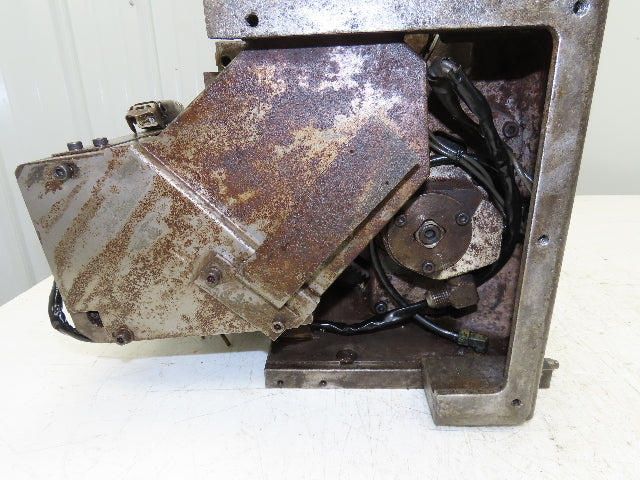 Okuma LU-15 CNC Lathe 8-Position Turret Tool Changer Servo Motor BL-MC50J-20T