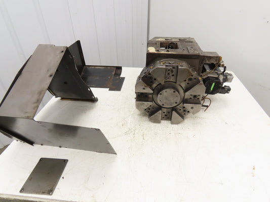 Okuma LU-15 CNC Lathe 8-Position Turret Tool Changer Servo Motor BL-MC50J-20T