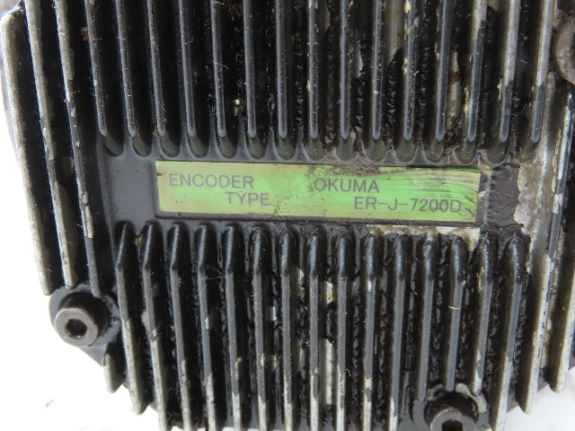 Okuma BL-MC75J-20TB AC Servo Motor 1.5kW 2000 RPM 3PH 133V Encoder ER-J-7200D