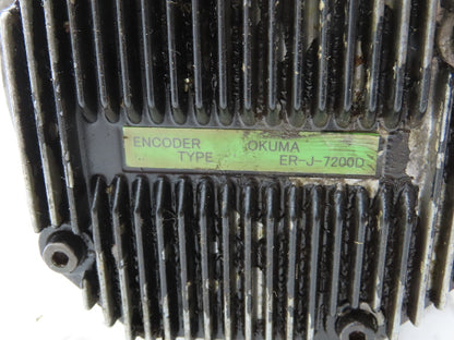 Okuma BL-MC75J-20TB AC Servo Motor 1.5kW 2000 RPM 3PH 133V Encoder ER-J-7200D