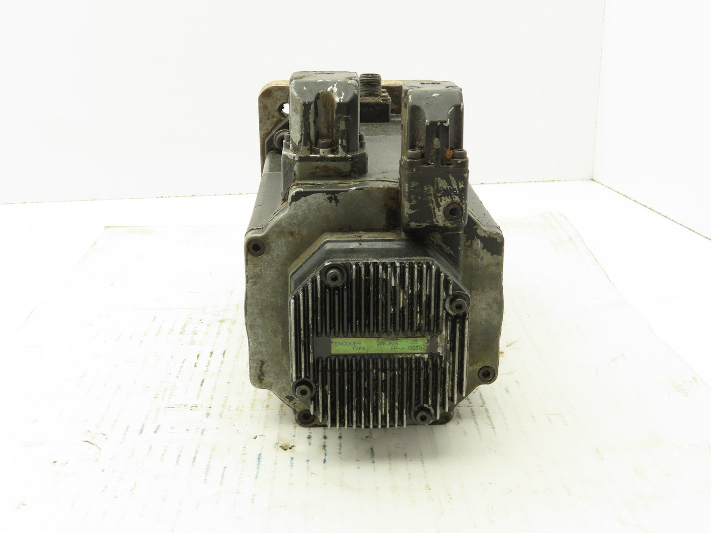 Okuma BL-MC75J-20TB AC Servo Motor 1.5kW 2000 RPM 3PH 133V Encoder ER-J-7200D