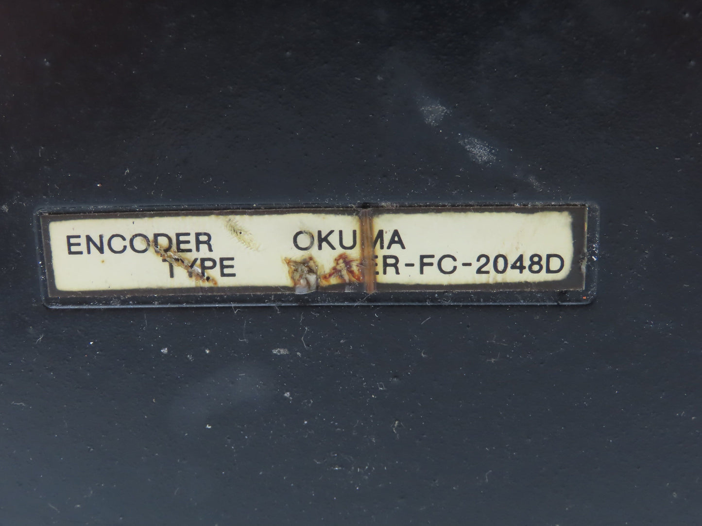 Okuma BL-MC200E-20SN-A AC Servo Motor 4kW 2000 RPM 157V 3PH Encoder ER-FC-2048D