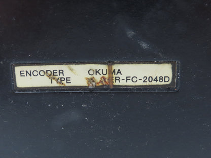 Okuma BL-MC200E-20SN-A AC Servo Motor 4kW 2000 RPM 157V 3PH Encoder ER-FC-2048D