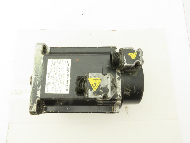 Okuma BL-MC200E-20SN-A AC Servo Motor 4kW 2000 RPM 157V 3PH Encoder ER-FC-2048D