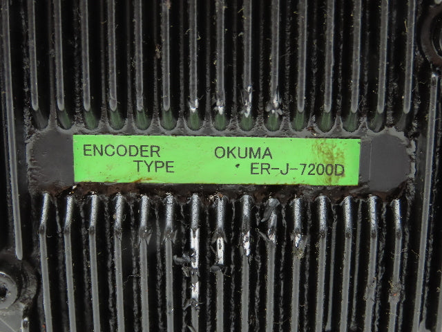 Okuma BL-MC200J-20SN-A AC Servo Motor 4kW 2000 Rpm 157V 3PH Encoder ER-J-7200D