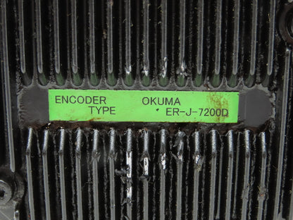 Okuma BL-MC200J-20SN-A AC Servo Motor 4kW 2000 Rpm 157V 3PH Encoder ER-J-7200D