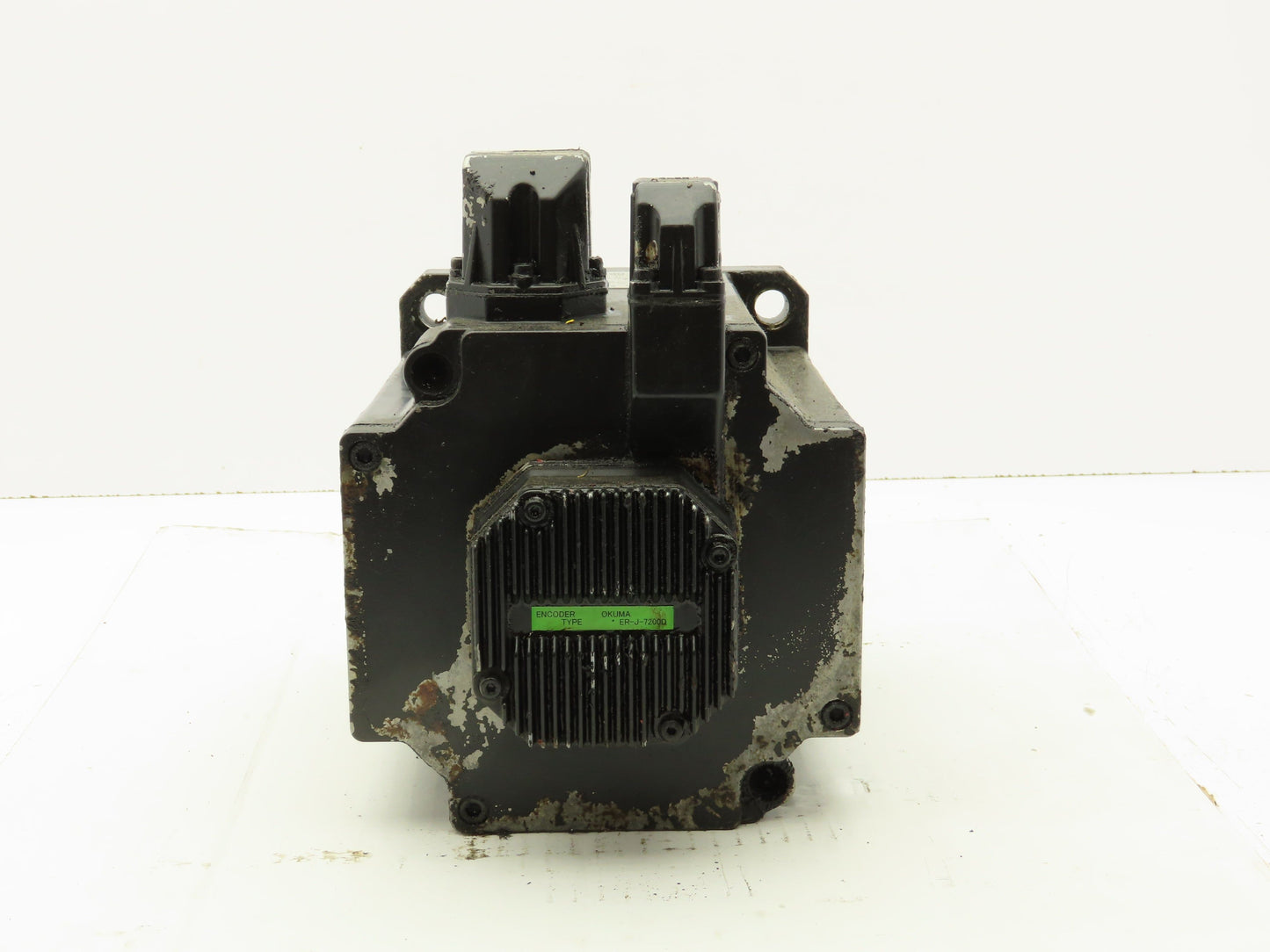 Okuma BL-MC200J-20SN-A AC Servo Motor 4kW 2000 Rpm 157V 3PH Encoder ER-J-7200D