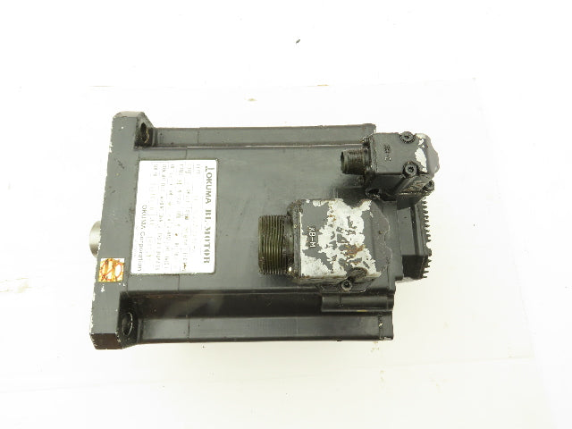 Okuma BL-MC200J-20SN-A AC Servo Motor 4kW 2000 Rpm 157V 3PH Encoder ER-J-7200D