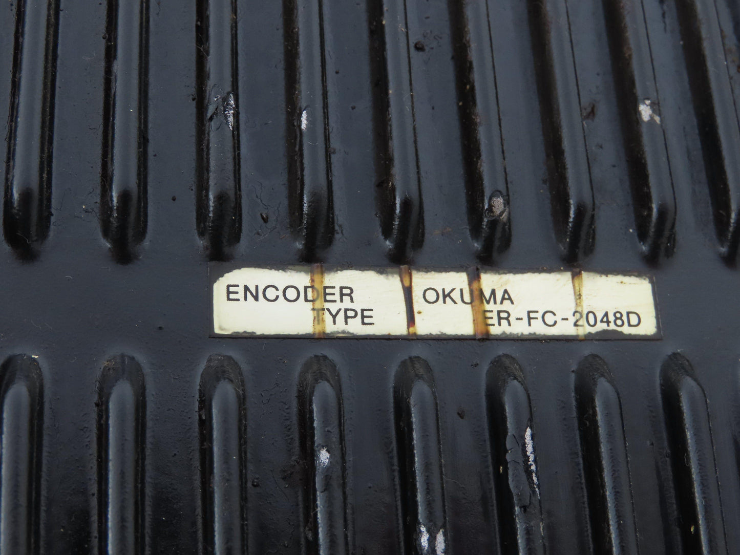 Okuma BL-MH301E-12S Servo Motor 3.6KW 6P 1200RPM 163V 3PH Encoder ER-FC-2048D