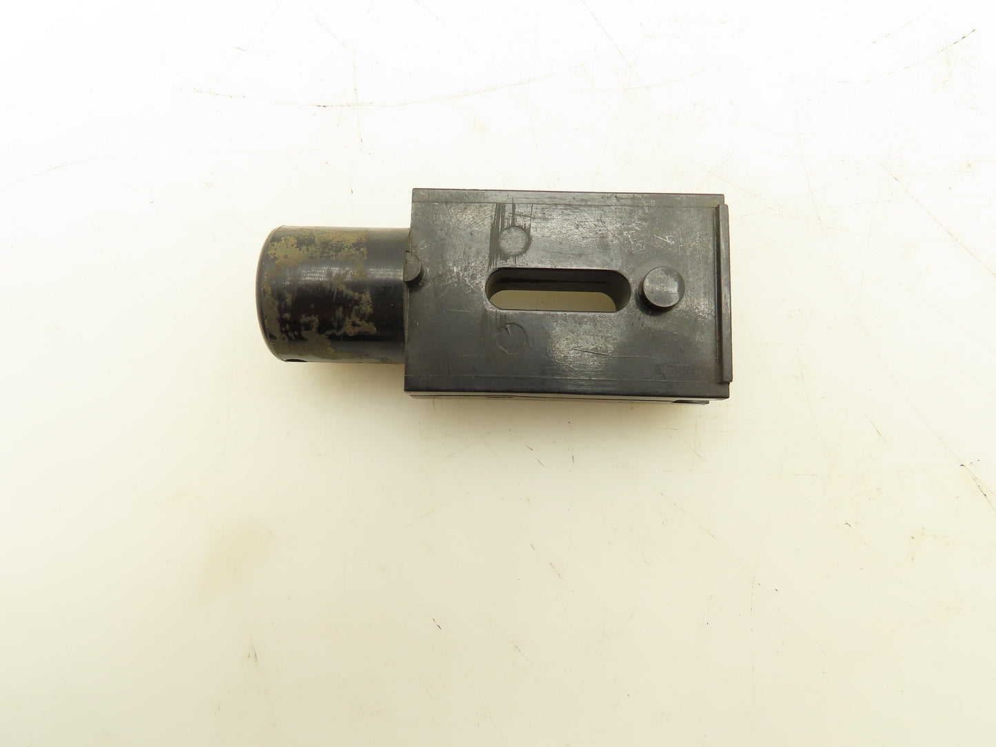 Hubbell 25075-000 PBC Euclid Crane Hoist Push Button Plunger Black Pin Holes