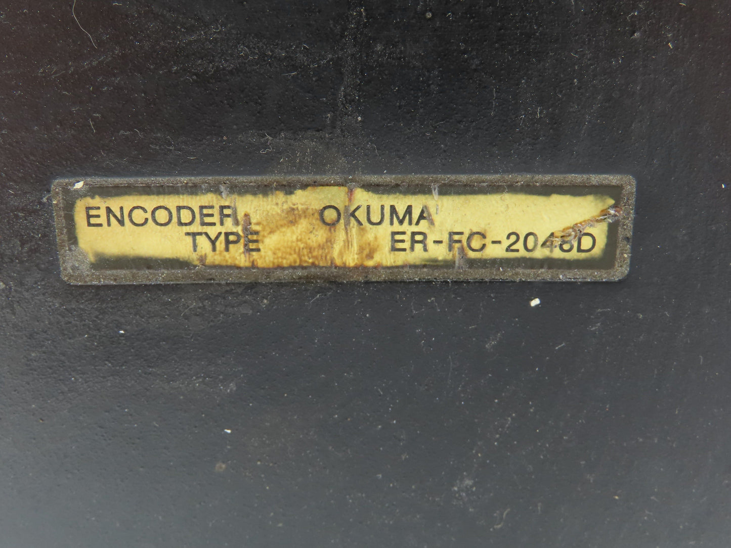 Okuma BL-MC200E-12SB Servo Motor 2.4KW 8P 1200RPM 141V 3PH Encoder ER-FC-2048D