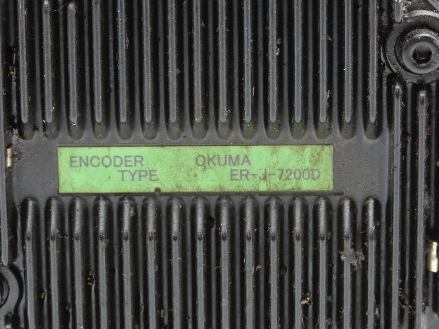 Okuma BL-MC300J-12SB Servo Motor 3.6KW 8P 1200RPM 141V 3PH Encoder ER-J7200D