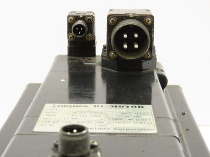 Okuma BL-MC300J-12SB Servo Motor 3.6KW 8P 1200RPM 141V 3PH Encoder ER-J7200D