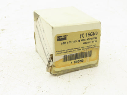 Dayton 1EGN3 Solid State Relay 48-480V 75A