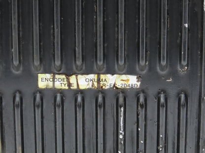 Okuma BL-MH201E-12S Servo Motor 2.4KW 6P 1200RPM 163V 3PH Encoder ER-FC-2048D