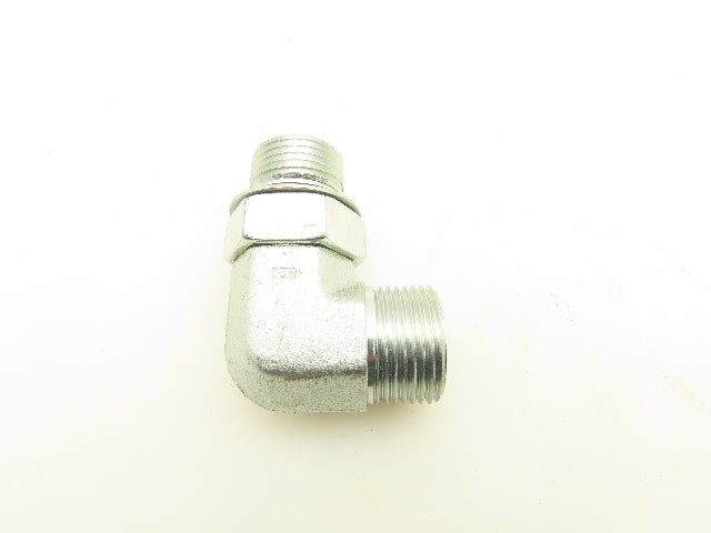 Parker 12 C50L0-S Seal-Lok Elbow Straight Thread Fitting 3/4x1-1/16"-12 Lot of 4