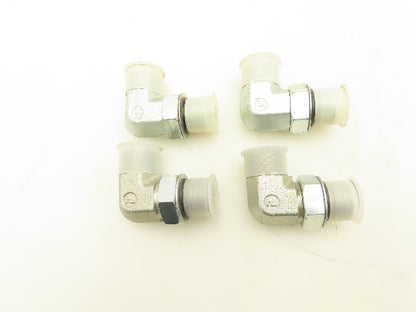 Parker 12 C50L0-S Seal-Lok Elbow Straight Thread Fitting 3/4x1-1/16"-12 Lot of 4