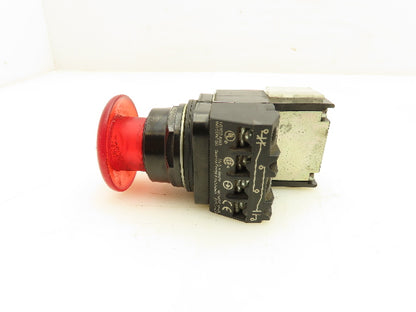 Siemens 52PX2DRAY 2 Position Illuminated LED Red Push-Pull Operator Button 24V