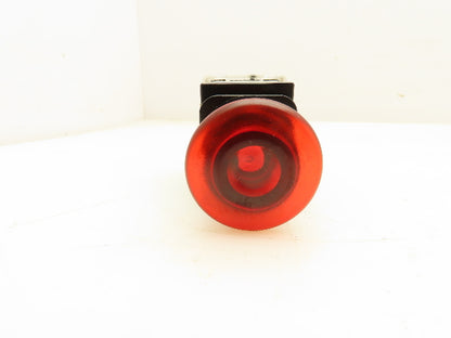 Siemens 52PX2DRAY 2 Position Illuminated LED Red Push-Pull Operator Button 24V