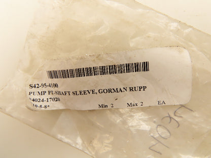 Gorman-Rupp 4024-17020 Pump Shaft Sleeve 3/4" ID 2-3/16" Length