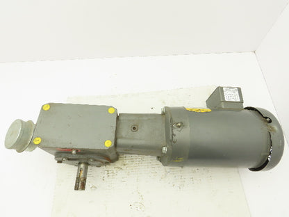Baldor VM3558T Gearmotor 2HP 15:1 Reducer 115 RPM LH 1225"lbs 145TC 460V 3PH