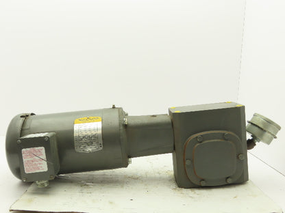 Baldor VM3558T Gearmotor 2HP 15:1 Reducer 115 RPM LH 1225"lbs 145TC 460V 3PH