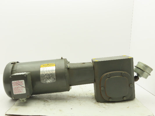 Baldor VM3558T Gearmotor 2HP 15:1 Reducer 115 RPM LH 1225"lbs 145TC 460V 3PH