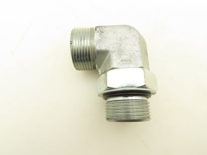 Parker 12-16 C5OLO Seal-Lok Elbow SAE O-Ring Fitting 1-5/16x1-7/16" Lot of 2