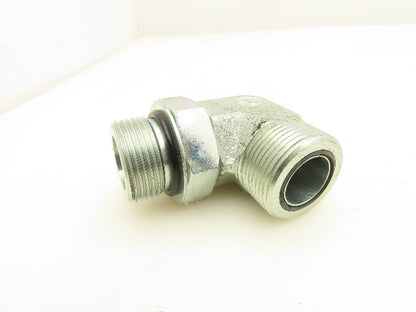 Parker 12-16 C5OLO Seal-Lok Elbow SAE O-Ring Fitting 1-5/16x1-7/16" Lot of 2