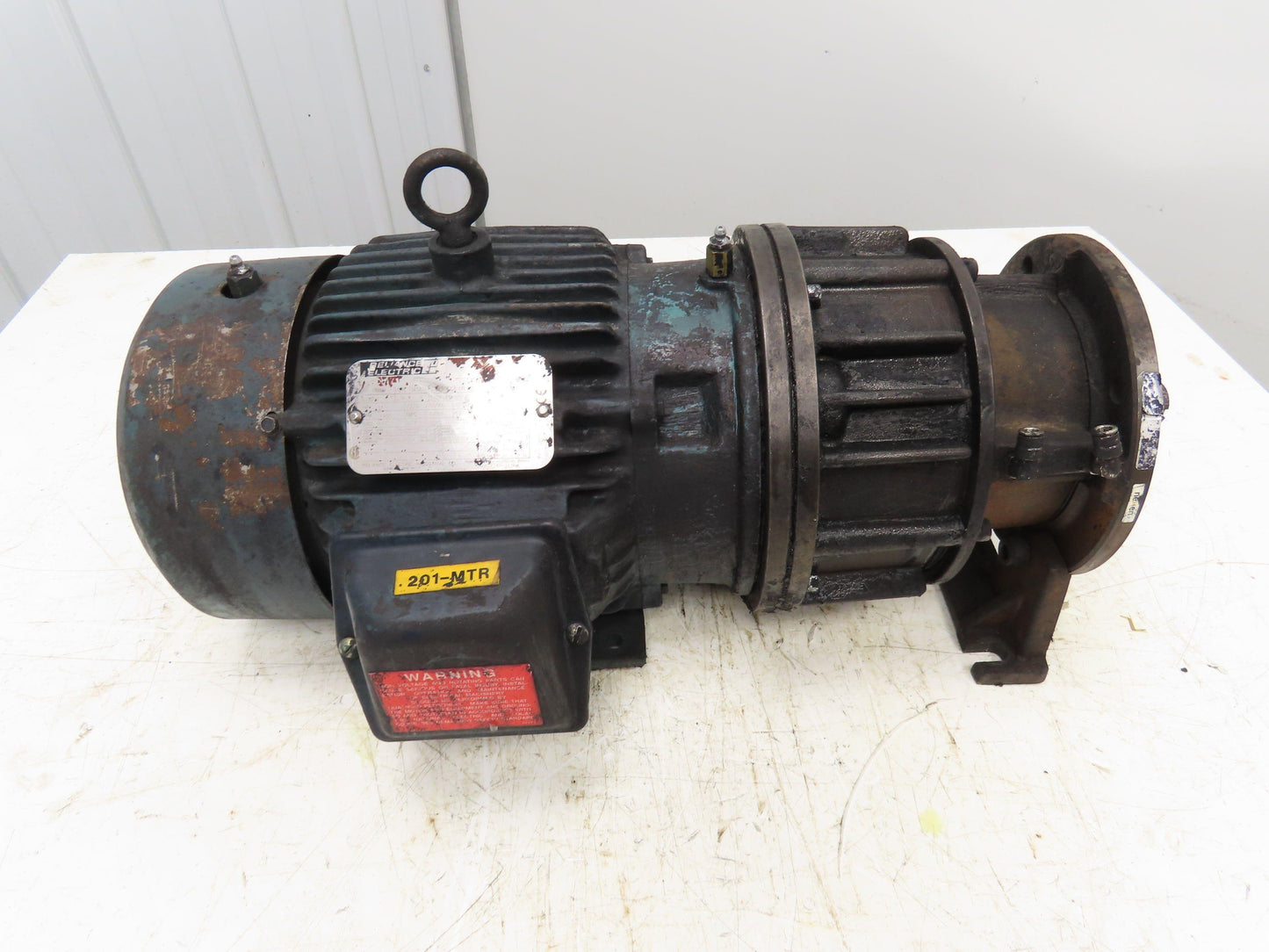 Reliance P18G3832A AC Motor 3Hp 1755RPM 230/460V 3PH 182TC with Nexen Air Clutch