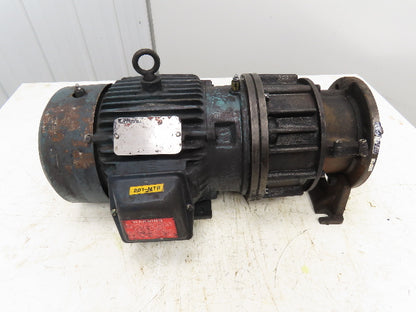 Reliance P18G3832A AC Motor 3Hp 1755RPM 230/460V 3PH 182TC with Nexen Air Clutch