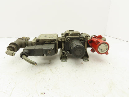 SMC AW40-04 Compressed Air Line Filter Regulator Soft Start Valve Combo 24VDC