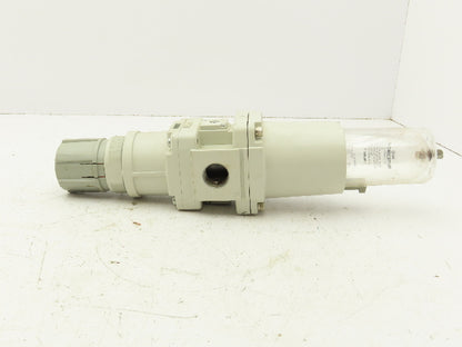 SMC AW60-N06-Z-B Compressed Air Line Filter Regulator 7-125 PSI 3/4" NPT