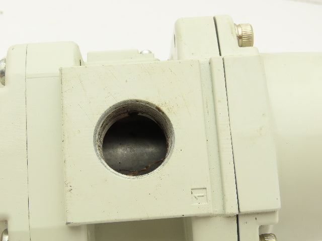 SMC AW60-N06-Z-B Compressed Air Line Filter Regulator 7-125 PSI 3/4" NPT